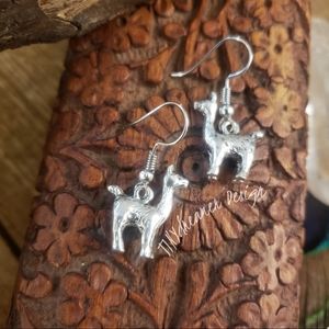 Alpaca earrings Llama earrings 4H~Farm~Animal~Boho~Cowboy Jewelry  Gift idea